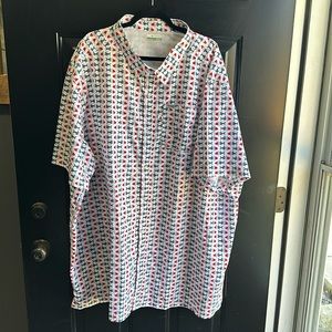 Columbia, mens big and tall PFG button up